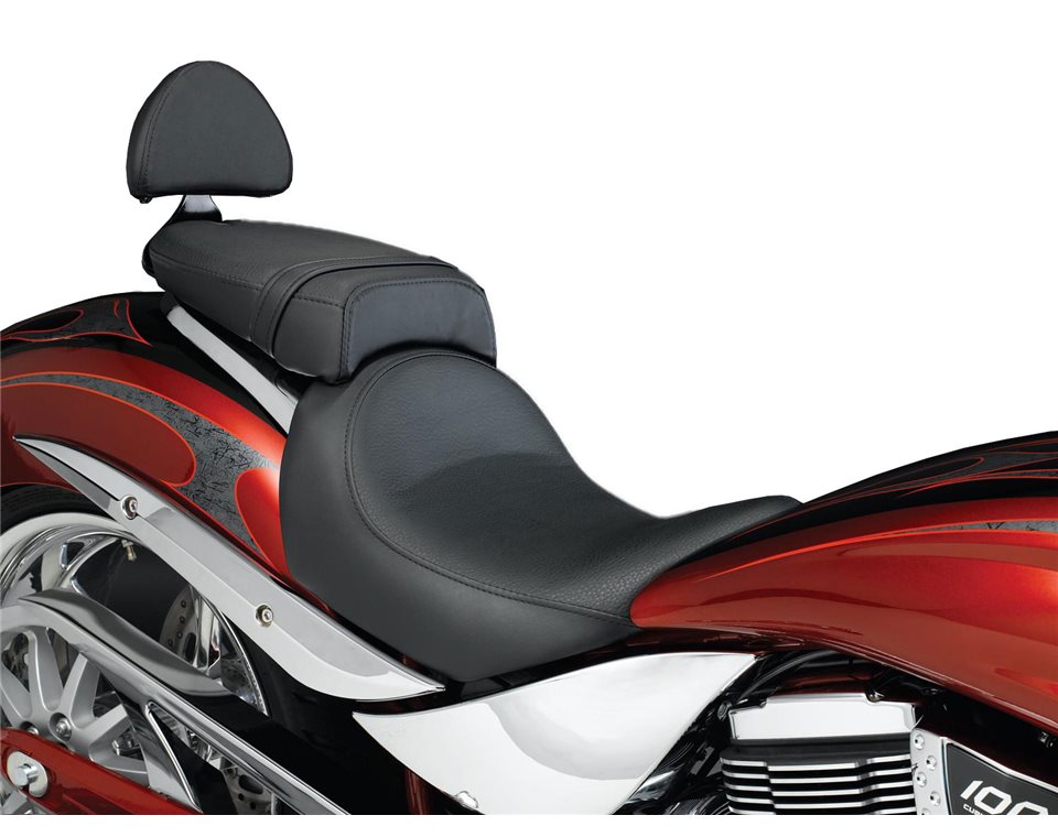 Passenger Touring Seat with Backrest Black Victory Motorcycles AU