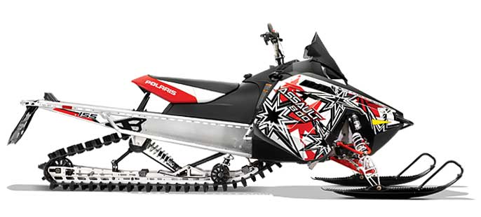 2012 Polaris 800 RMK Assault 155 Snowmobile