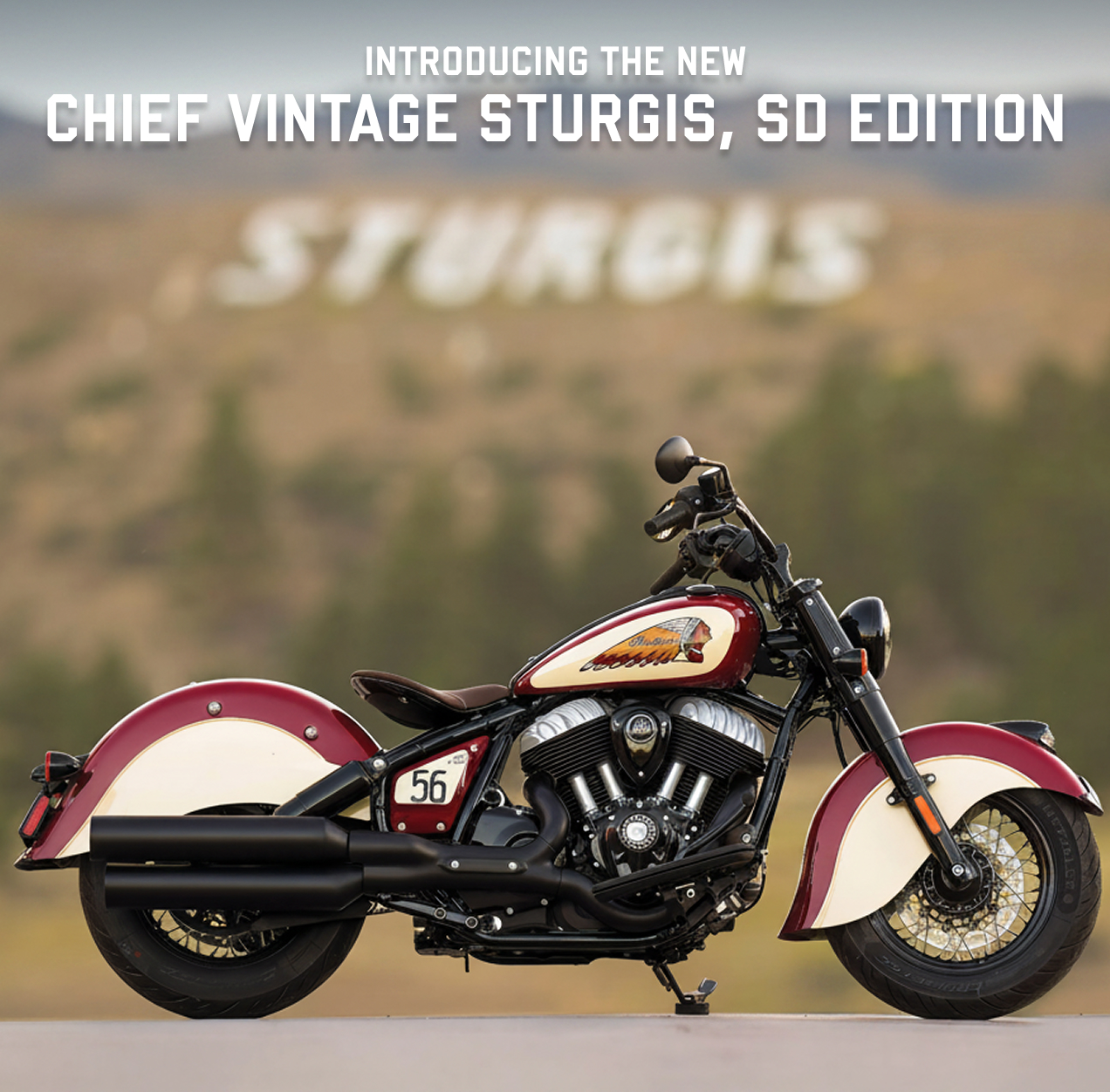 Introducing the new Chief Vintage Sturgis, SD Edition