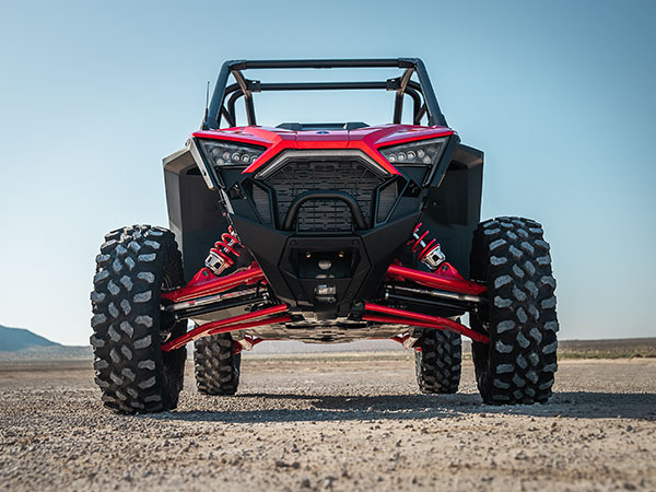 Rear view of RZR
